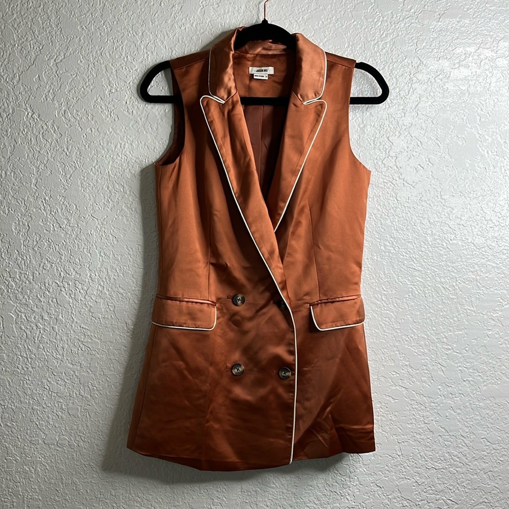 Jason Wu Satin Vest Sz XS